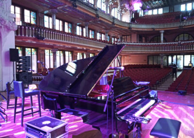 afinacion pianos Palau de la Musica barcelona